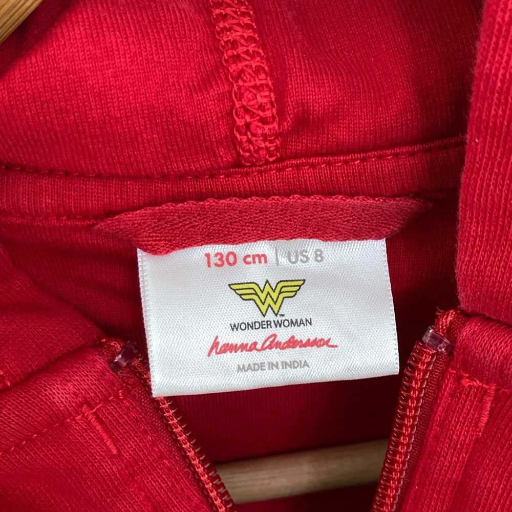 Hanna Andersson Wonder Woman Kids Costume Hoodie - Picture 3 of 5